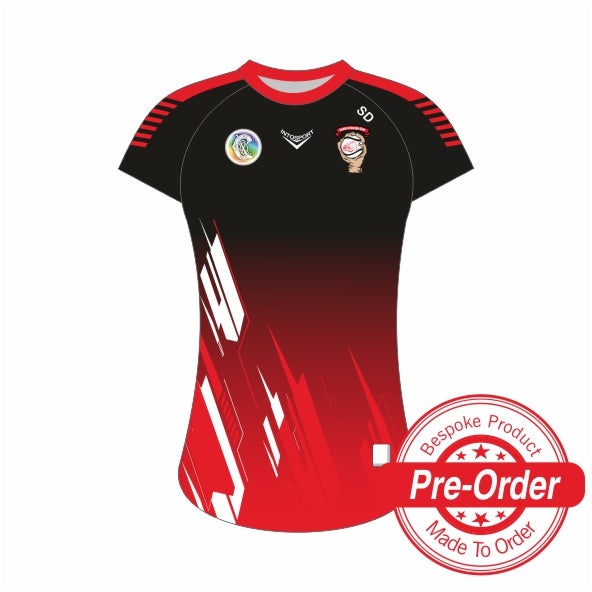 Banteer Camogie - Adult Training Jersey Black