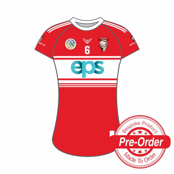 Banteer Camogie - Kid's Playing Home Jersey Red