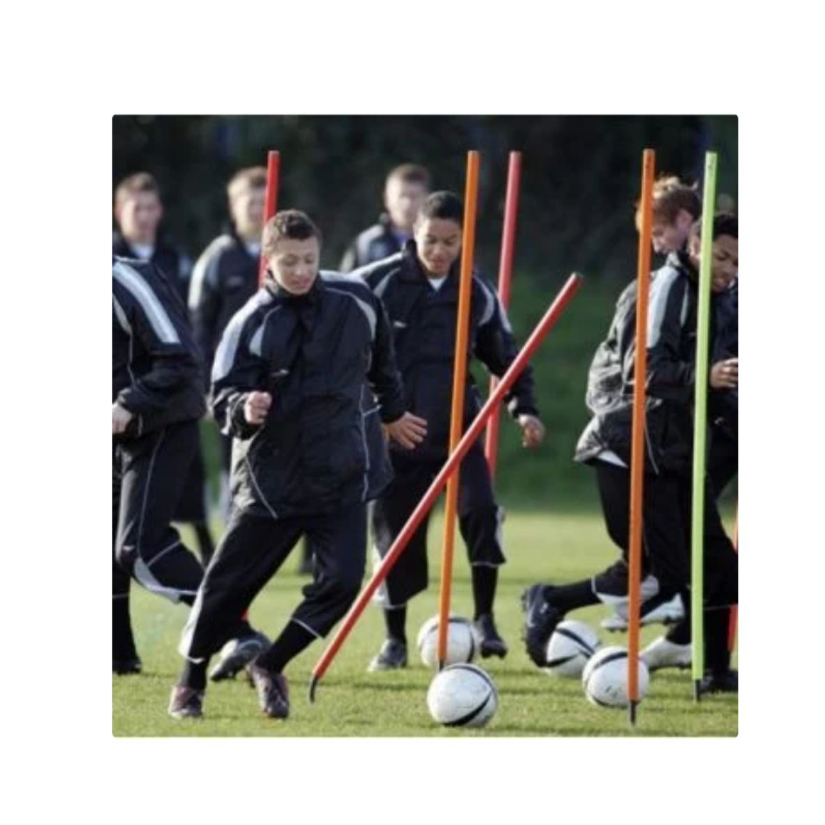 Flexi Training Boundary Poles + Bag