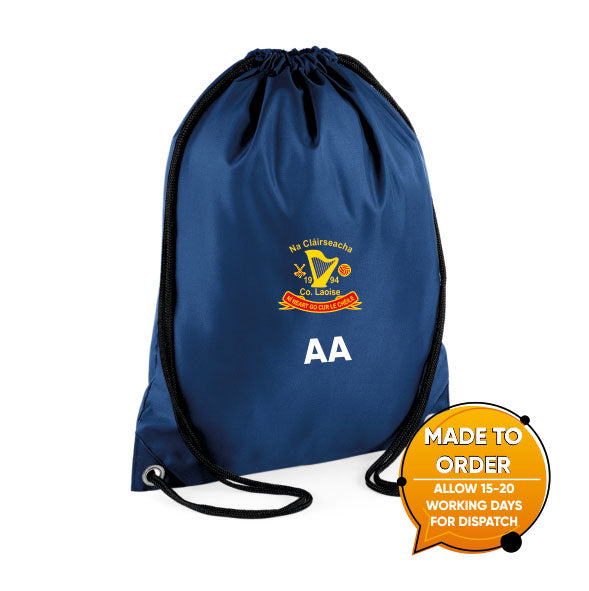 The Harps Camogie - Rapid Navy Drawstring Bag
