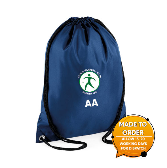 Clogh Handball - Rapid Navy Drawstring Bag