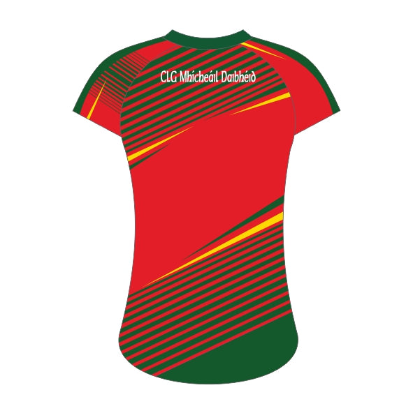 Michael Davitts GAA - Kid's Training Jersey Catherine Red