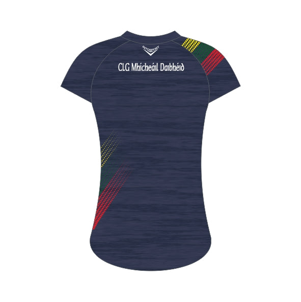 Michael Davitts GAA - Kid's Training Jersey Davitt Navy