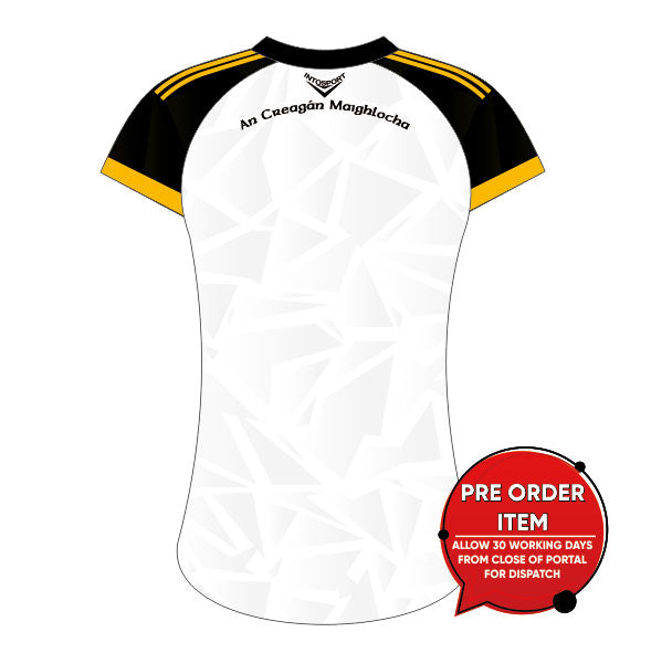 Mountbellew Moylough Camogie - Kid's Training Jersey White