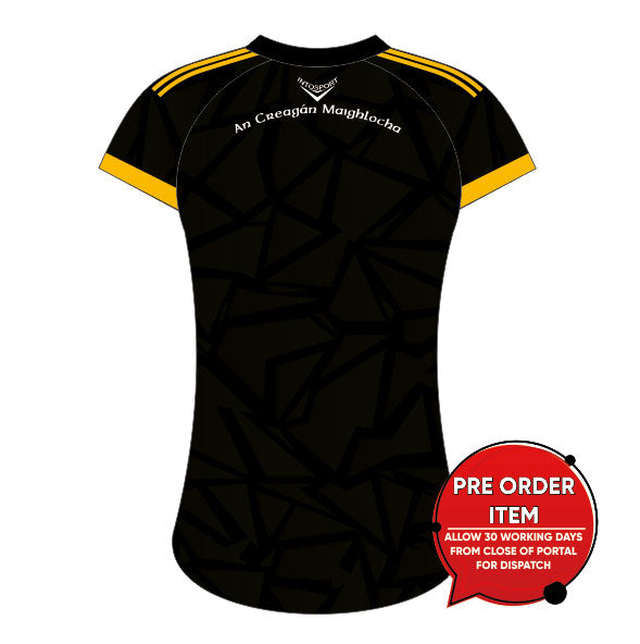 Mountbellew Moylough Camogie - Kid's Training Jersey Black