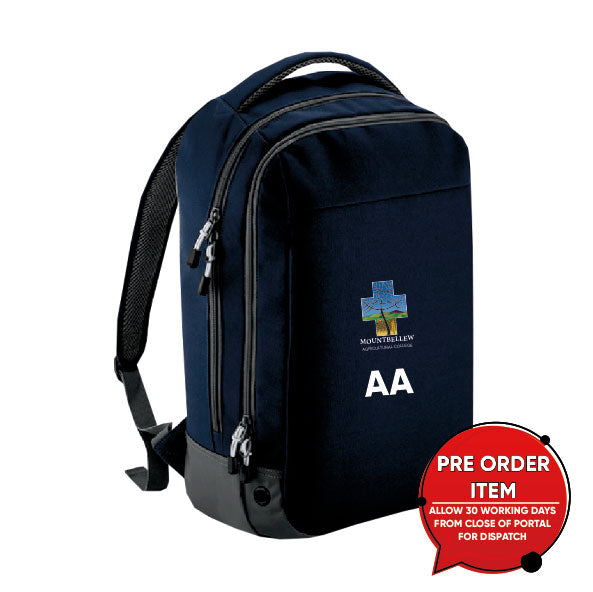 Mountbellew College - Navy Back Pack