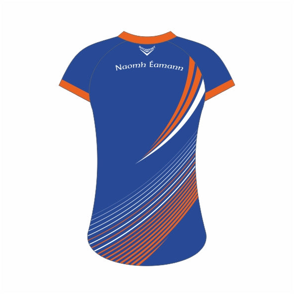 Naomh Éamann Camogie - Rapid Kid's Training Jersey Royal