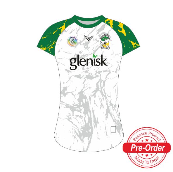 Offaly Camogie - Adult Training Jersey White