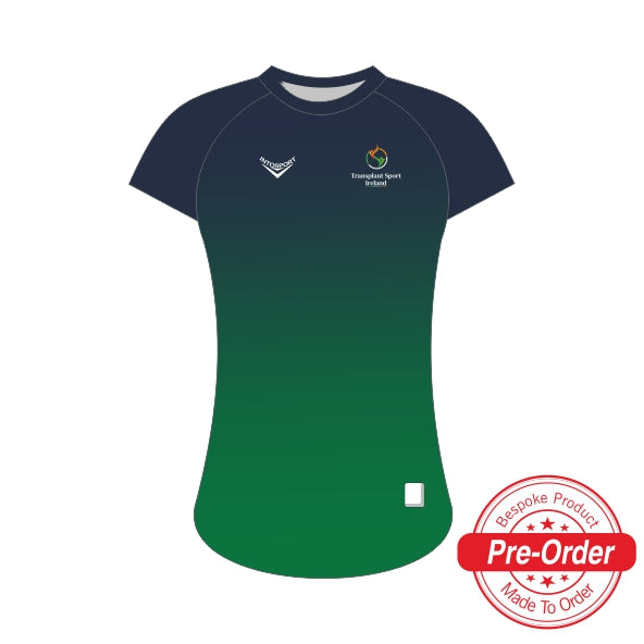 Transplant Sport Ireland - Adult Training Jersey Navy/Green