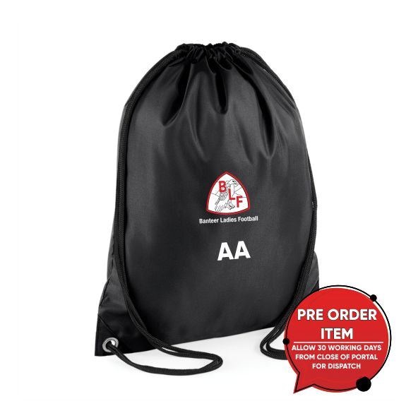 Banteer LGFA - Black Drawstring Bag