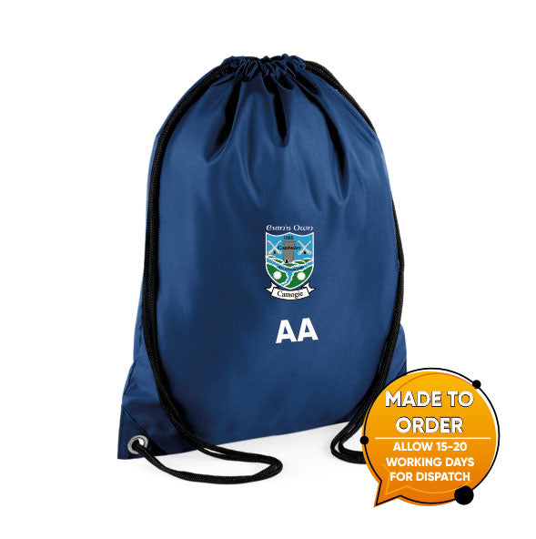 Erin's Own Camogie - Rapid Navy Drawstring Bag