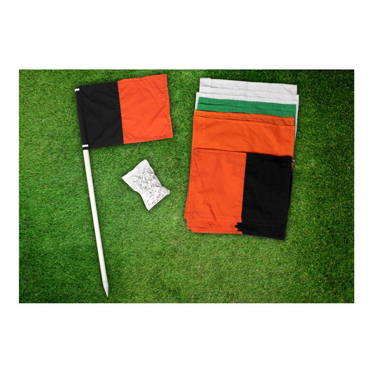 GAA Pitch Flags Set (28) with Rigid Poles (including bag)