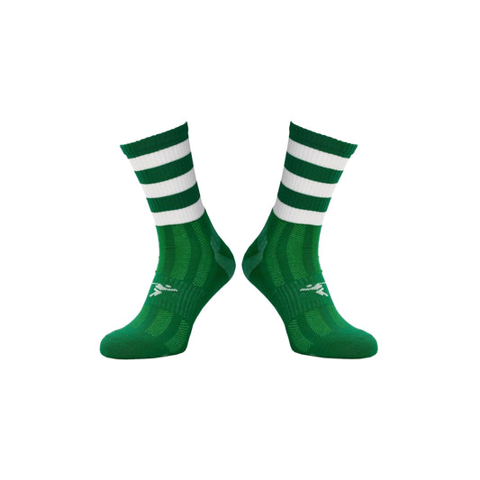 Midi Socks - Green/White