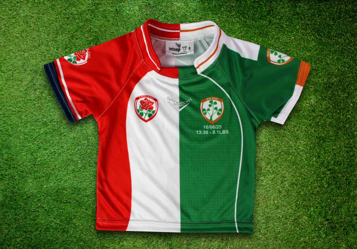 Country - Kid's Generic Supporters Half & Half Jersey