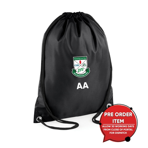 Kill Camogie - Rapid Black Drawstring Bag