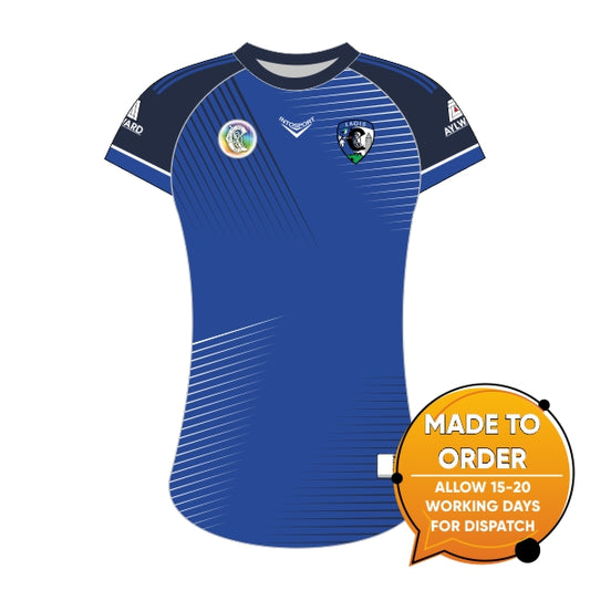 Laois Camogie - Tailored Fit Training Jersey BLUE