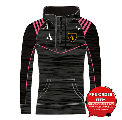 Leighlinbridge Rounders - Kid's Half Zip Hoodie