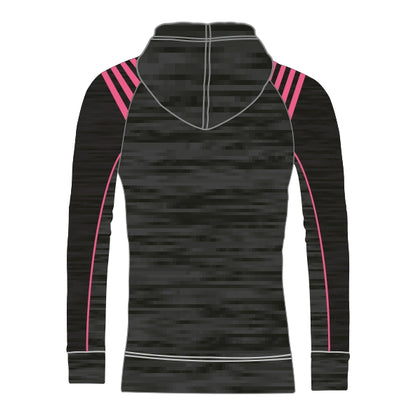 Leighlinbridge Rounders - Kid's Half Zip Hoodie
