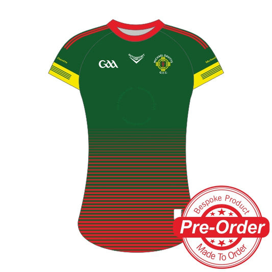 Michael Davitts GAA - Adult Playing Jersey Home Green