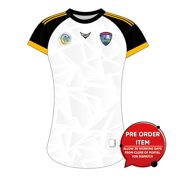 Mountbellew Moylough Camogie - Kid's Training Jersey White
