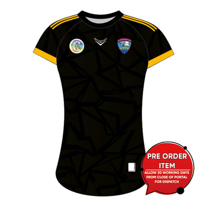 Mountbellew Moylough Camogie - Kid's Training Jersey Black