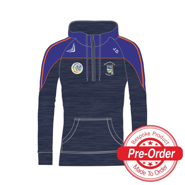 Naomh Éamann Camogie - Kid's Half Zip Hoodie