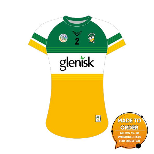 Offaly Camogie - Kid's Fit Playing HOME Jersey