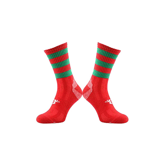 Midi Socks - Red/Green