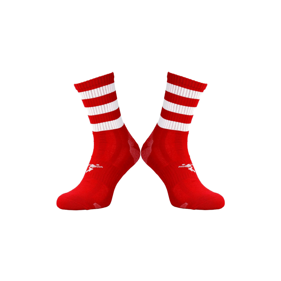 Midi Socks - Red/White