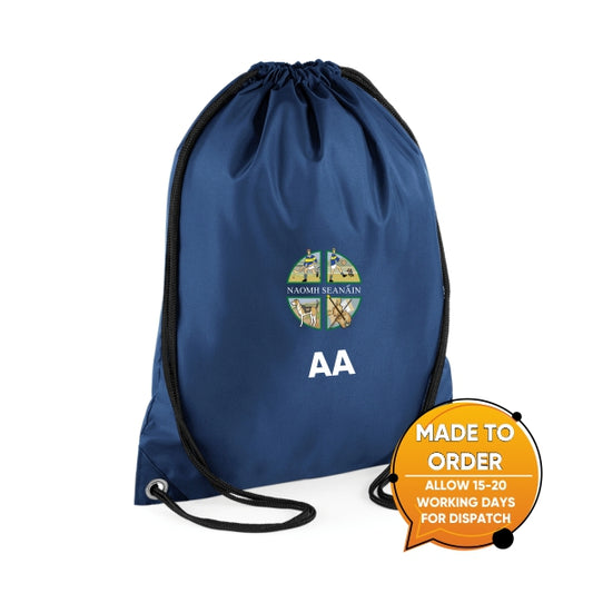 St. Senan's GAA - Rapid Navy Drawstring Bag