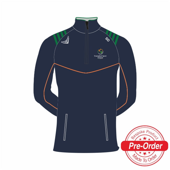 Transplant Sport Ireland - Adult Half Zip