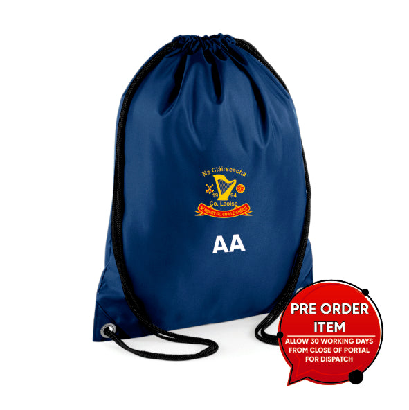 The Harps Camogie - Navy Drawstring Bag